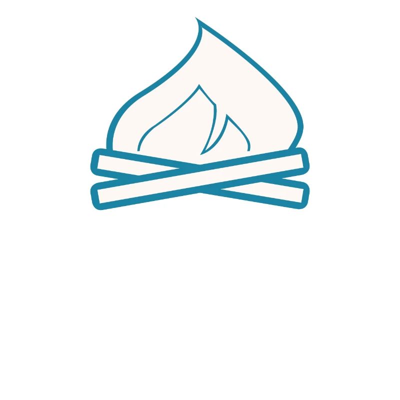 feu de camp, feu, camping, vacances