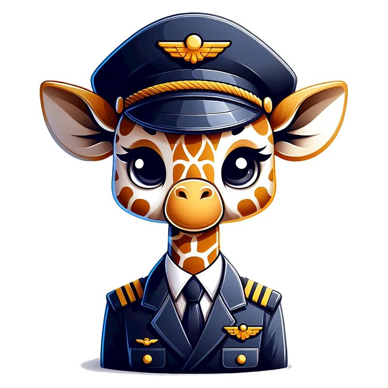 Cute Giraffe Pilot