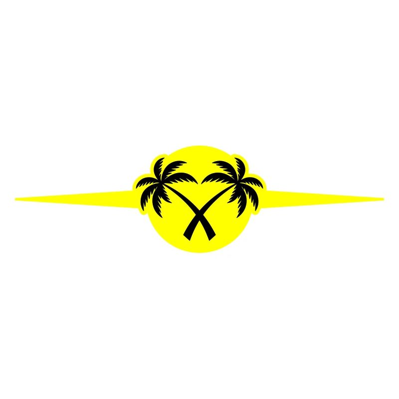 Palm Trees Beach Icon