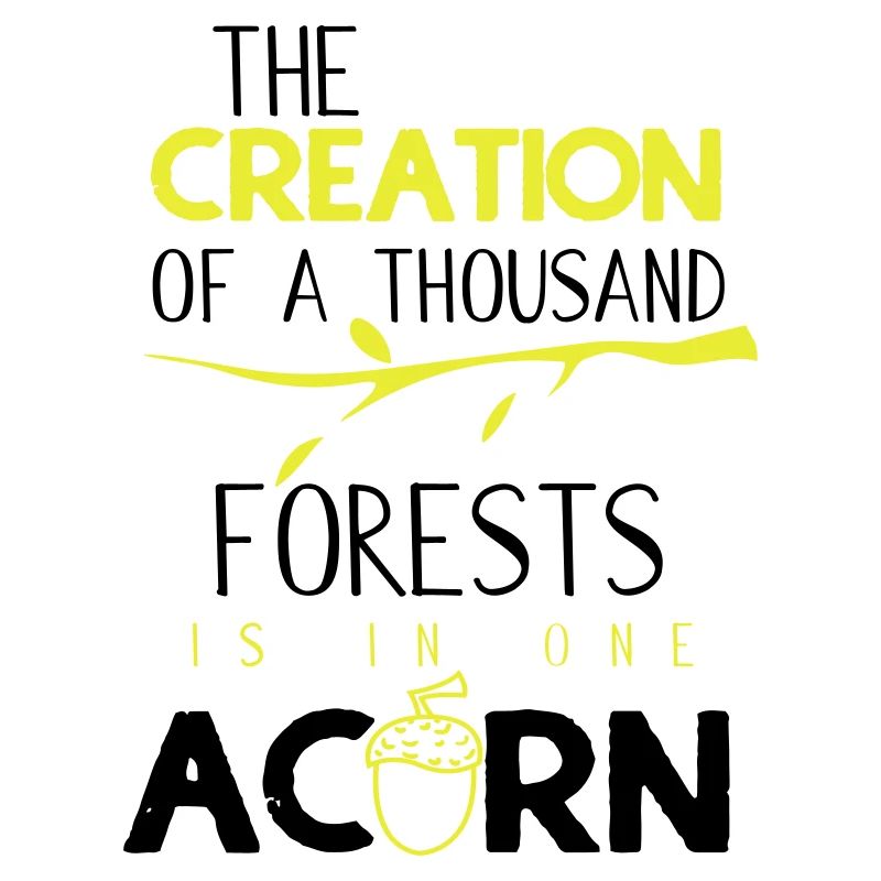 La création d'un millier de forêts