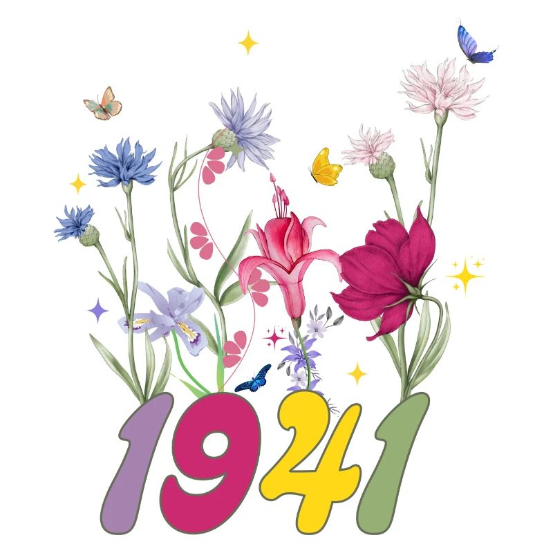 Année de naissance 1941 fleurs sauvages