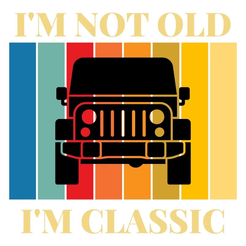 Ich bin nicht alt, ich bin ein Klassiker-Auto