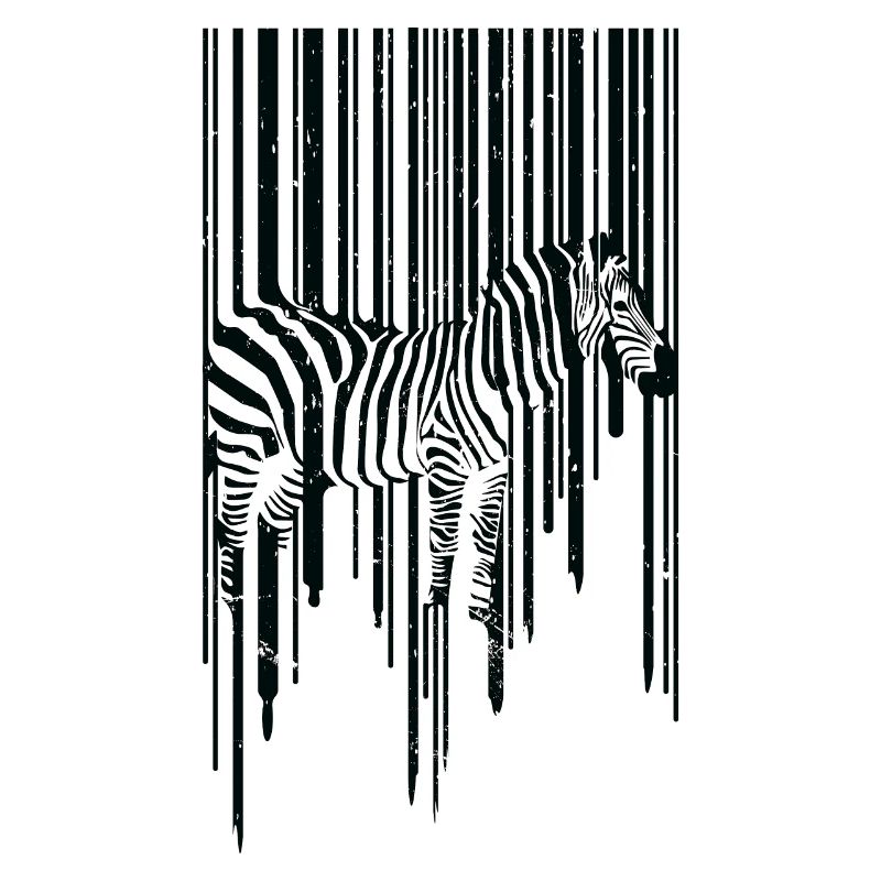 Animal Zebra Scancode Planet Hypnosis 3D