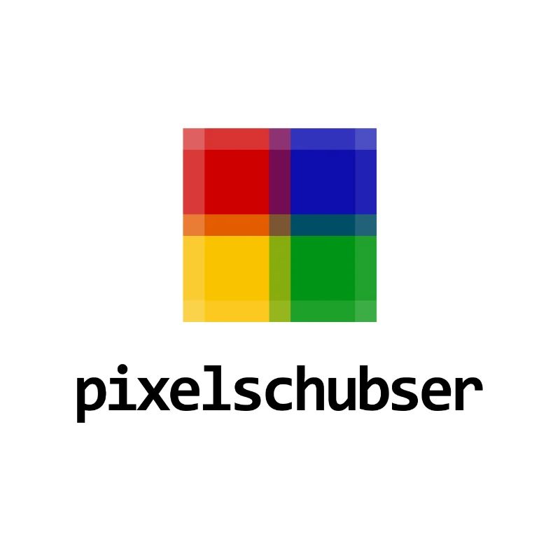 Pixelschubser Nerd IT Grafiker Geschenk Job Fun