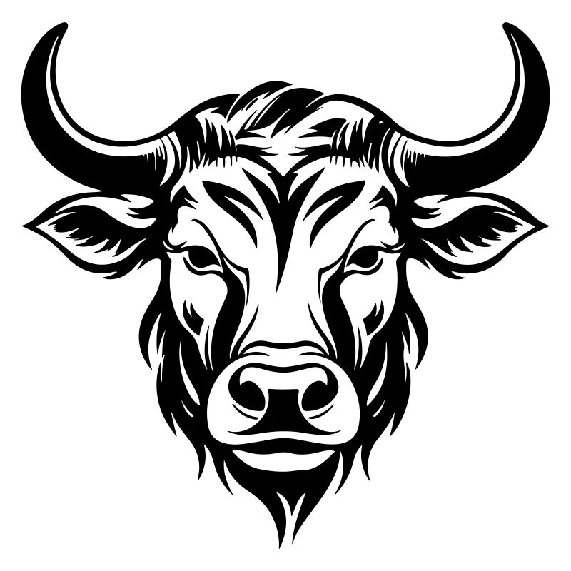 Stier Bulle Kopf