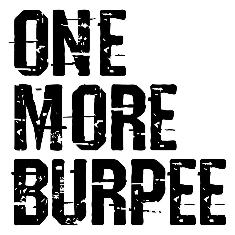 One More Burpee Vektor