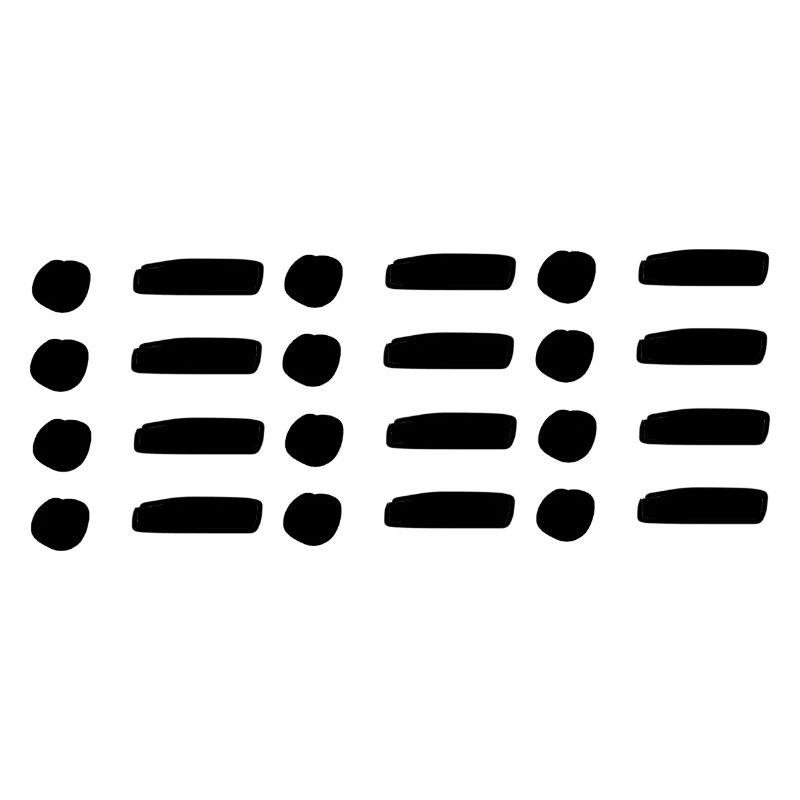 linea, punti, punto, forma, forma, modello