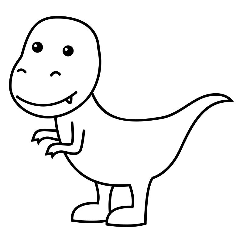 Dinosaurier T-Rex Comic