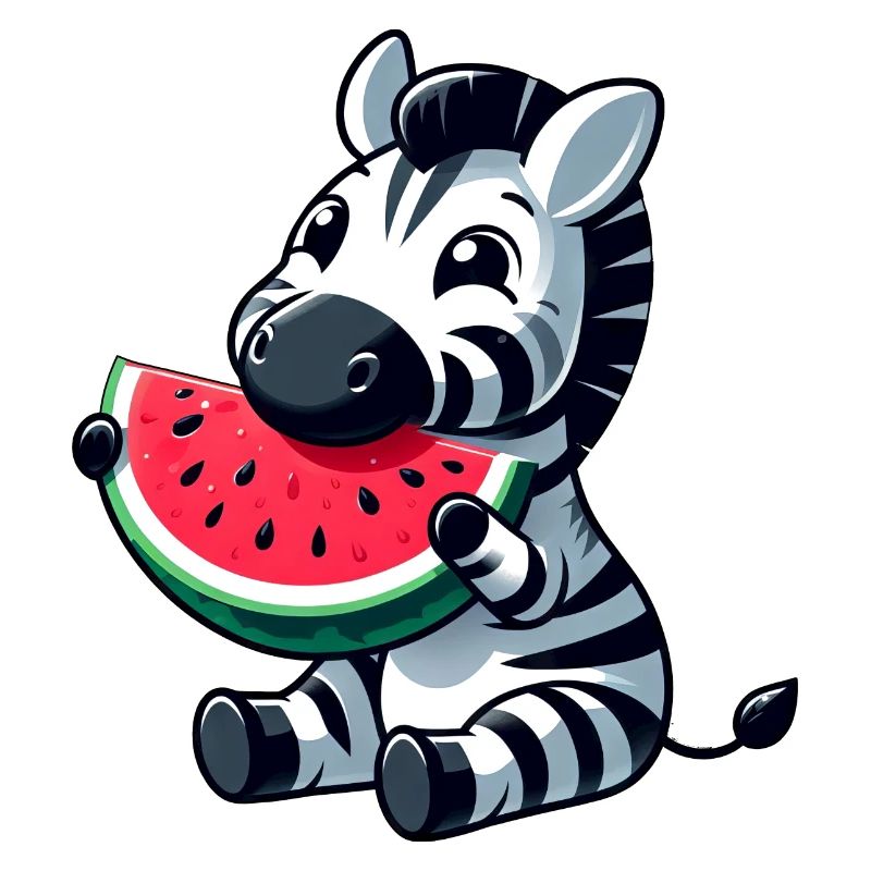 Zebra Melon Pastèque Fruit Fruité