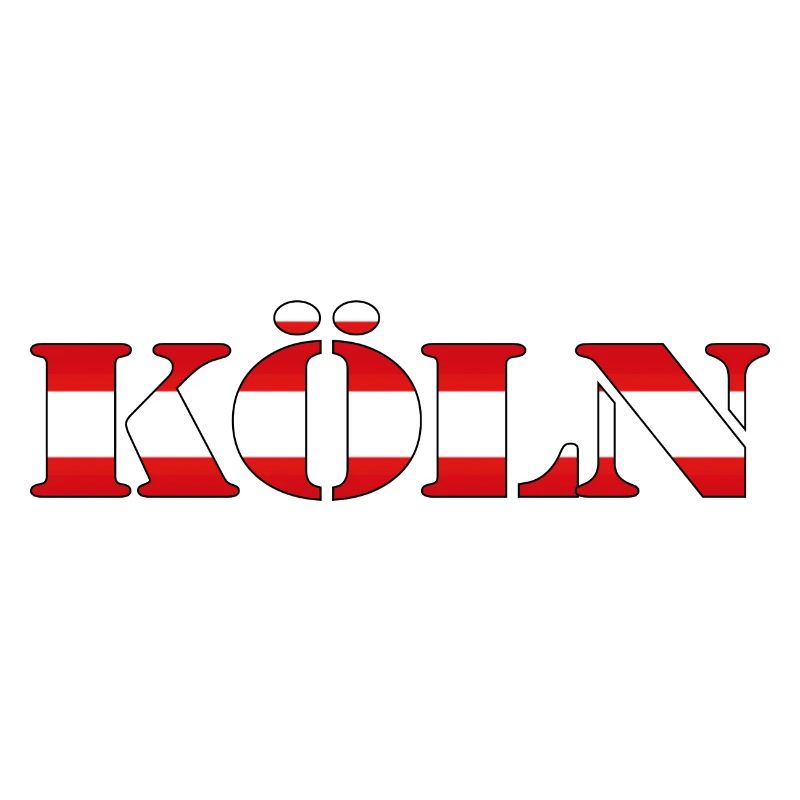 "Köln" Rot-Weiss [Stencil]