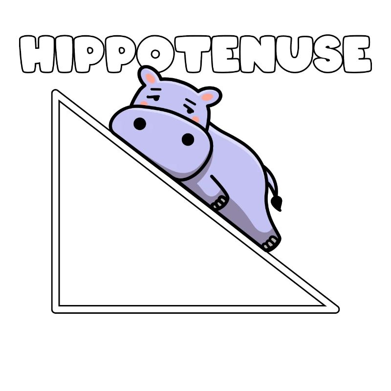 Hippotenuse Pythagoras Math Mathematician Teacher