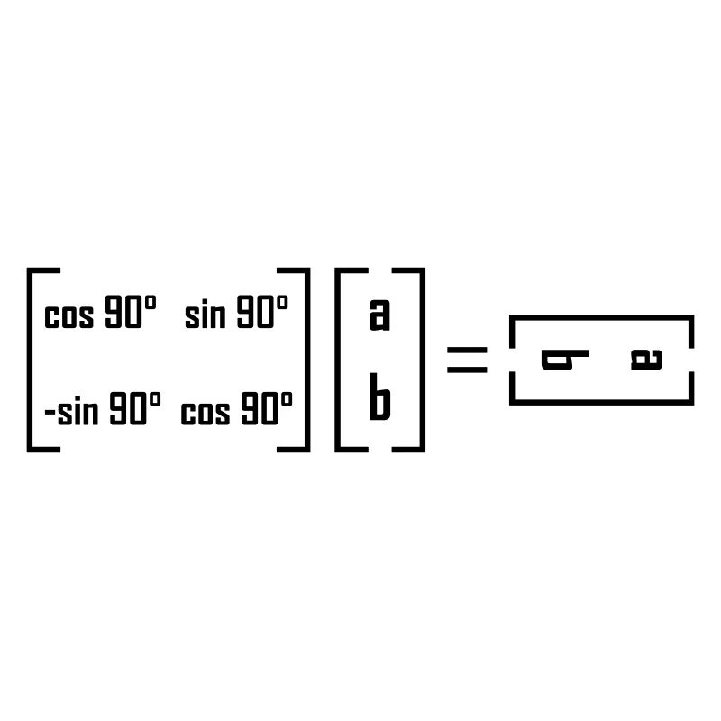 Rotary Matrix - Mathematics Math Matrix Joke