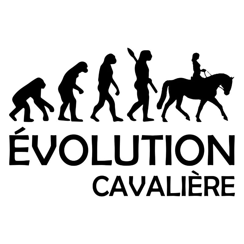evolution cavaliere / humour cavalière