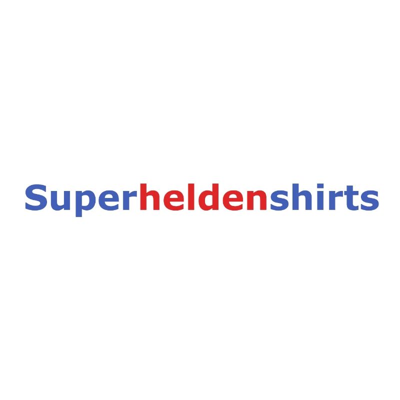 Wortlogo Superheldenshirts
