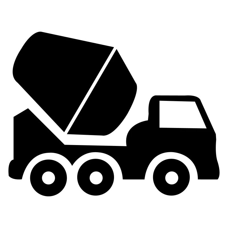 Construction work excavator vehicle