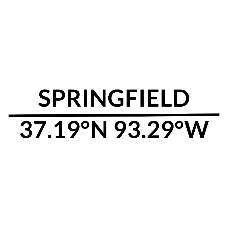 Springfield, Missouri, USA Coordinates