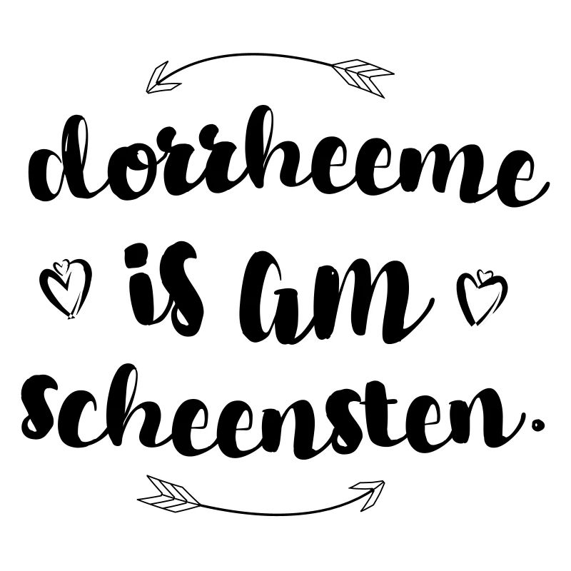 affectionately Saxon Saxons saying dorrheeme