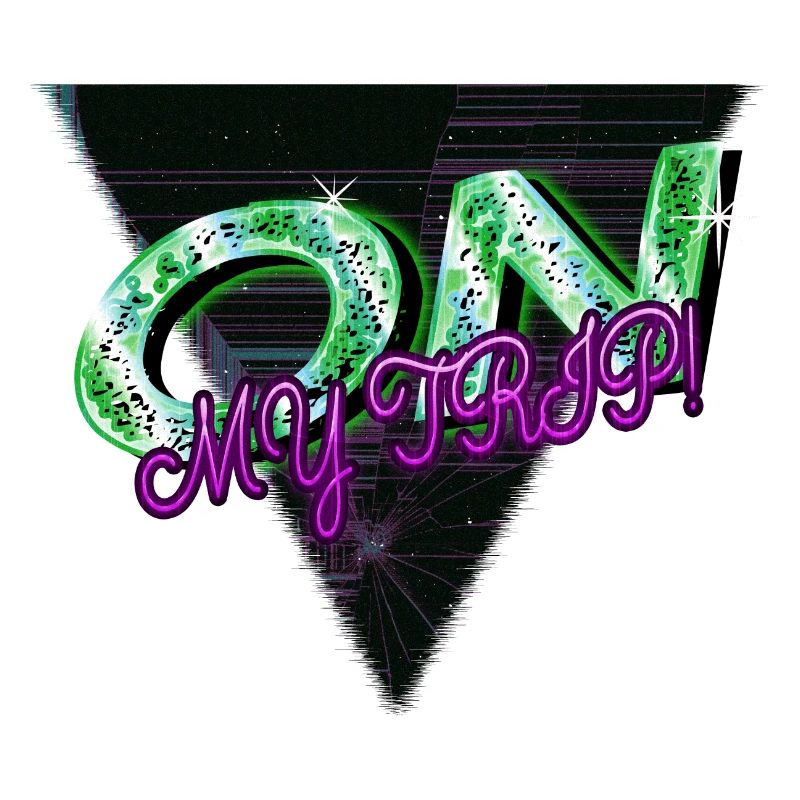 hiking calligraphic cool present idea attitude