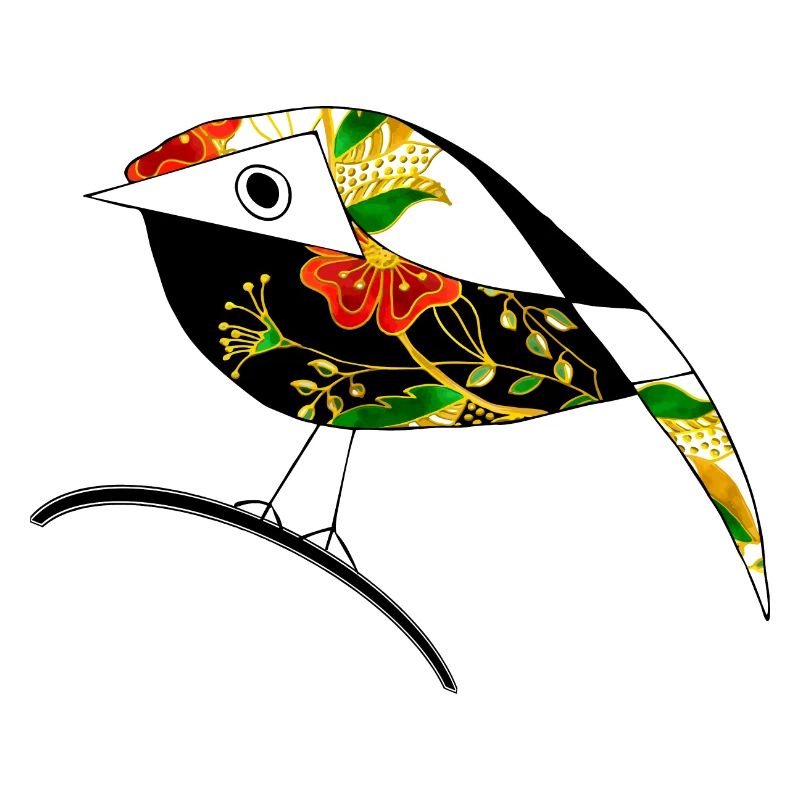 Bunter Vogel