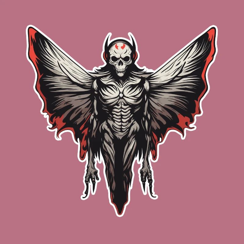 Mothman / Moth / Insect / Mythical Creature / Flutter