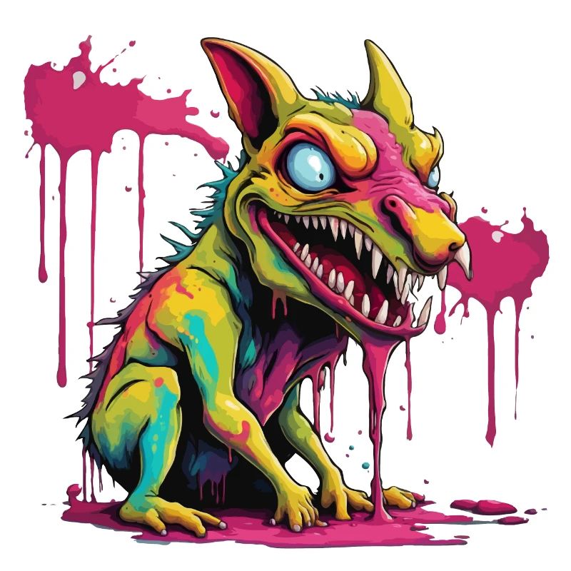 Chupacabra / Créature suceuse / Monstre /Espagne