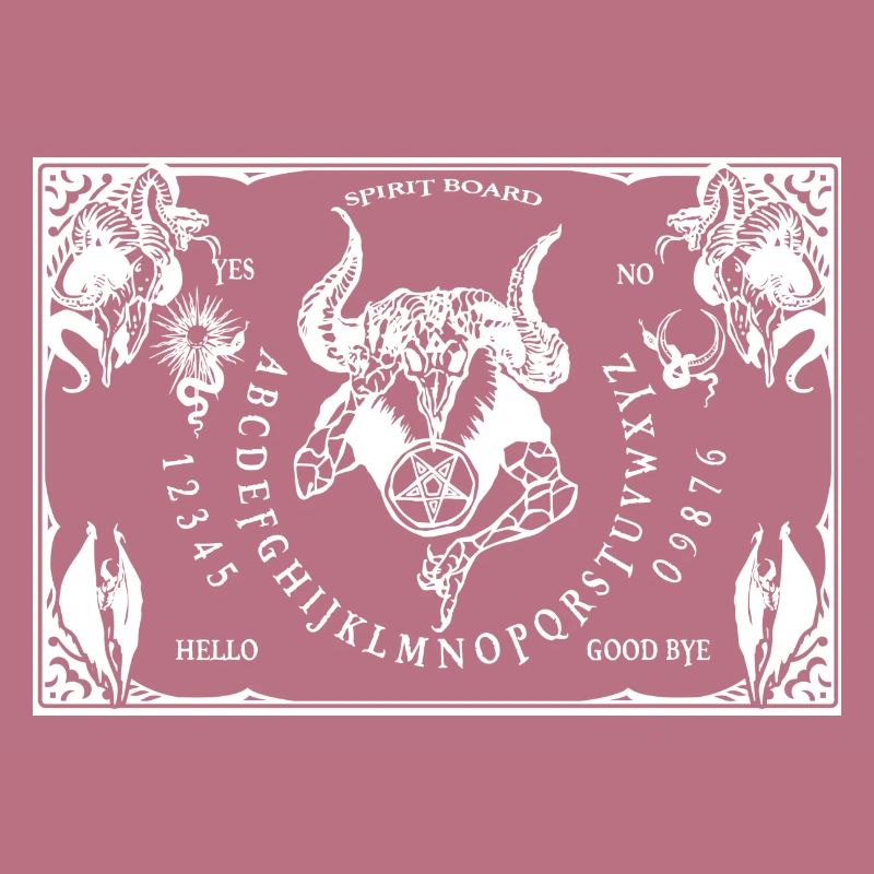 Spirit board & Planchette Halloween Devil