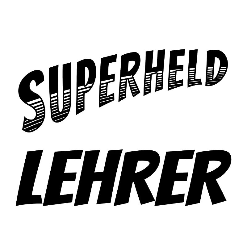 Superheld, clever getarnt als Lehrer