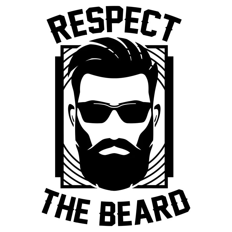 Respect The Beard king Respekt vor Bard