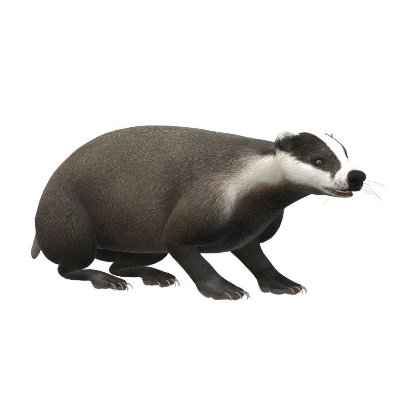 3D badger