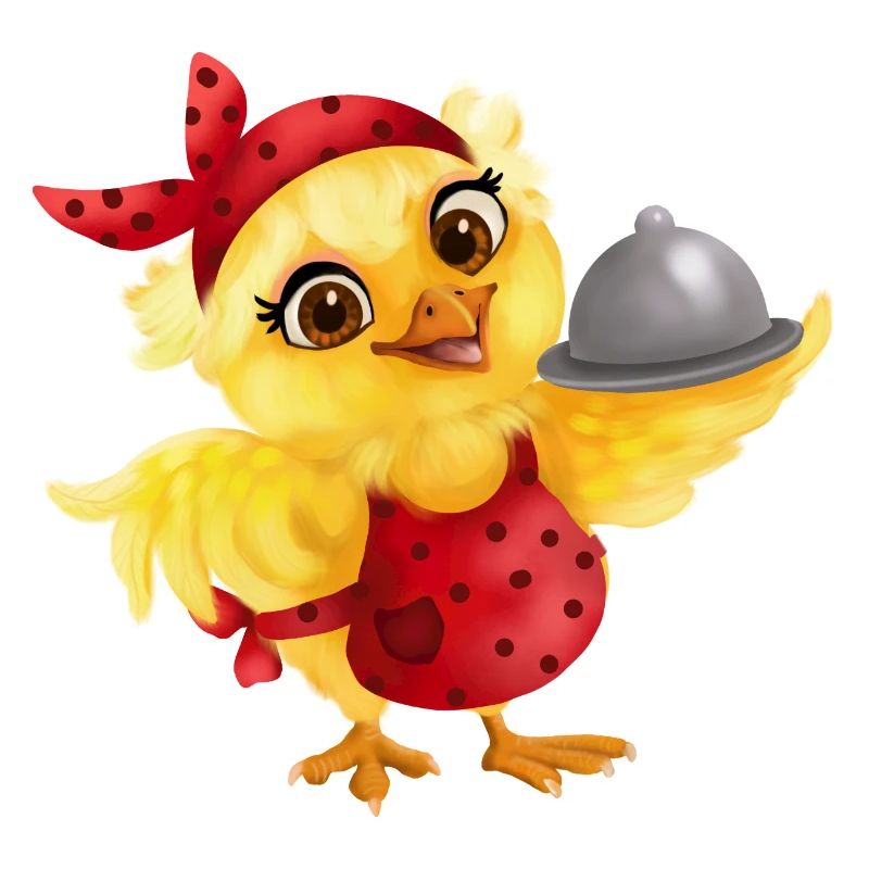 Serveuse / Poussin