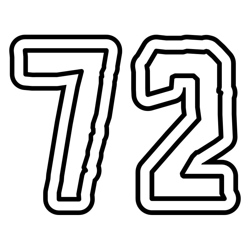Symbole numérique 72