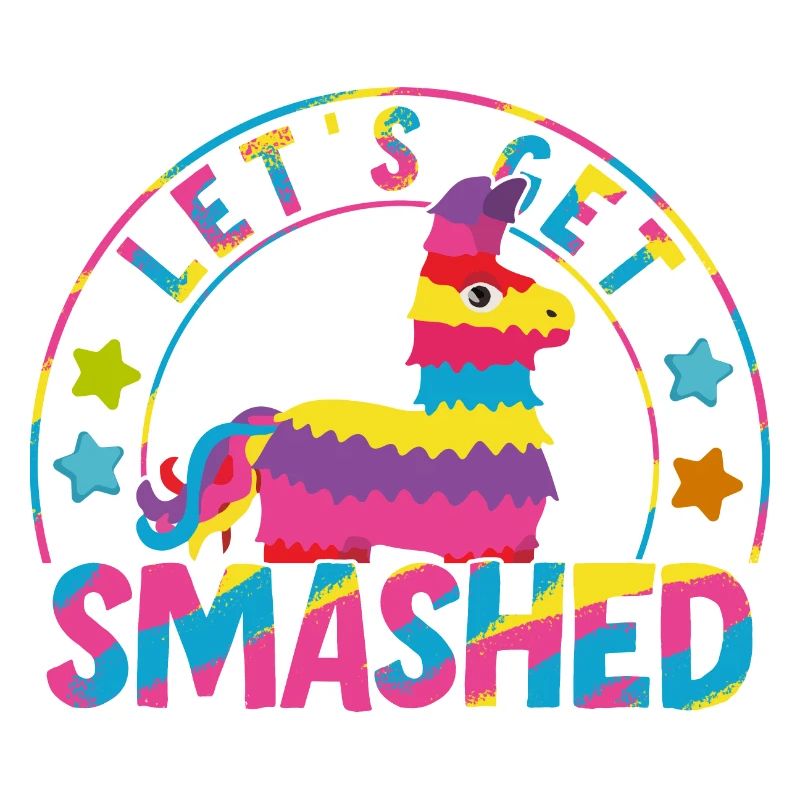 Let's Get Smashed Pinata