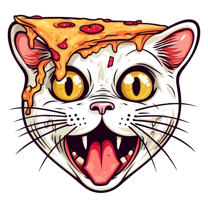 Pizza Katze