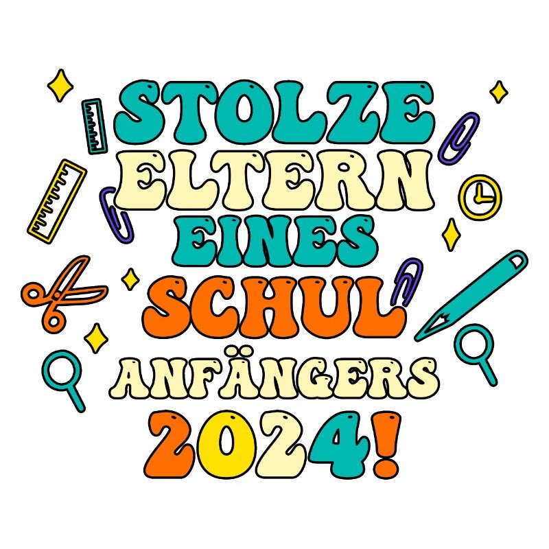 Eltern Schulkind Grundschule Erste Klasse Einschul