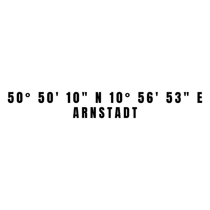Arnstadt, Thuringia Coordinates