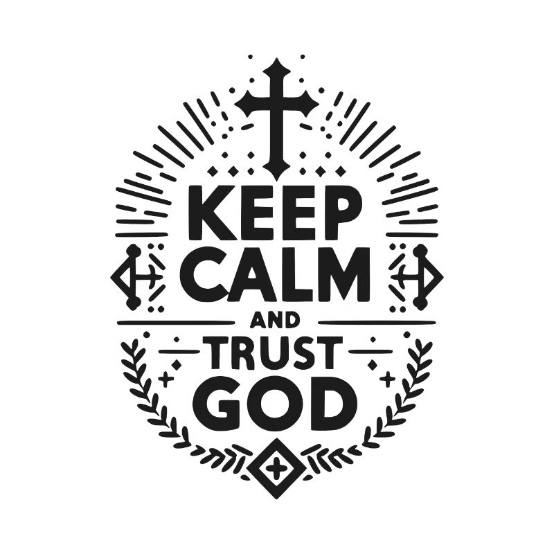 Keep Calm and Trust God