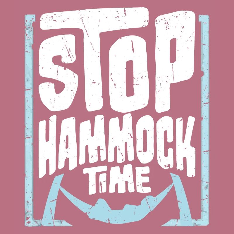 Funny Stop Hammock Time Relaxing Sleeping Camping