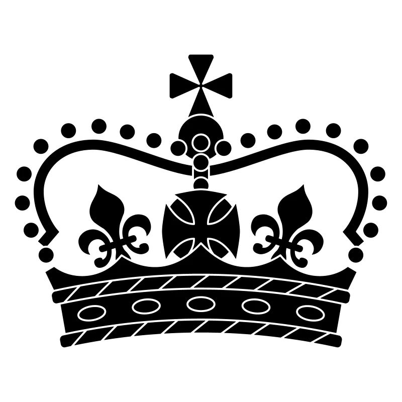 Couronne. symbole, forme, cool