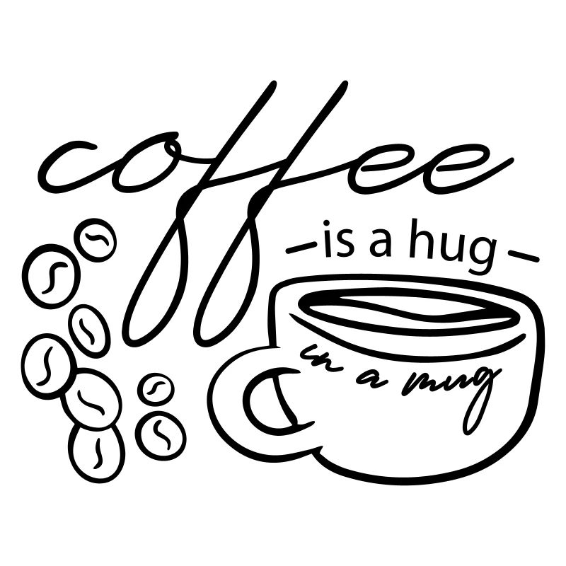 PiexSu - Coffee is a hug in a mug