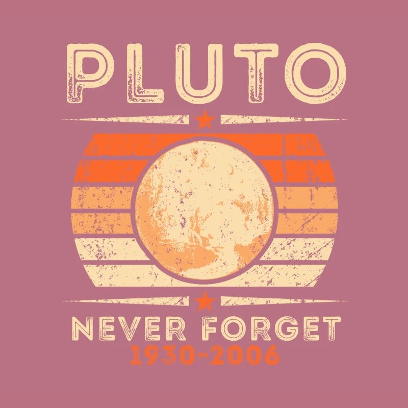 Pluto Retro Keepsake