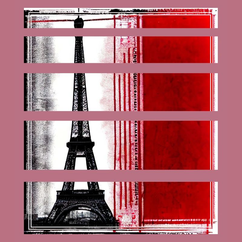 Paris Tour Eiffel Style Décontracté Moderne