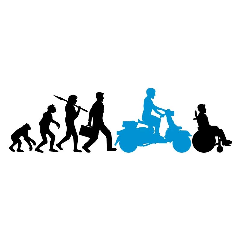 wheelchair accident evolution funny biker motorcycle c