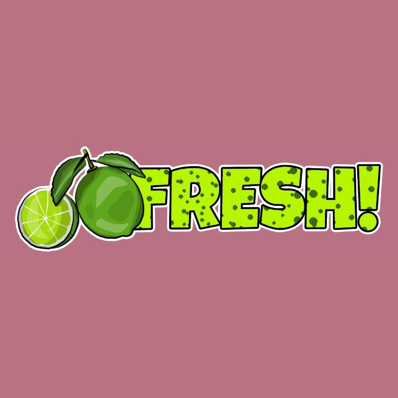 Frischer Comic-Stil Bubble Graffiti Schriftzug
