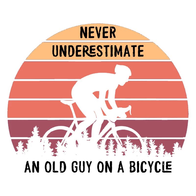 Never Underestimate The Old Guy On A Bicycle
