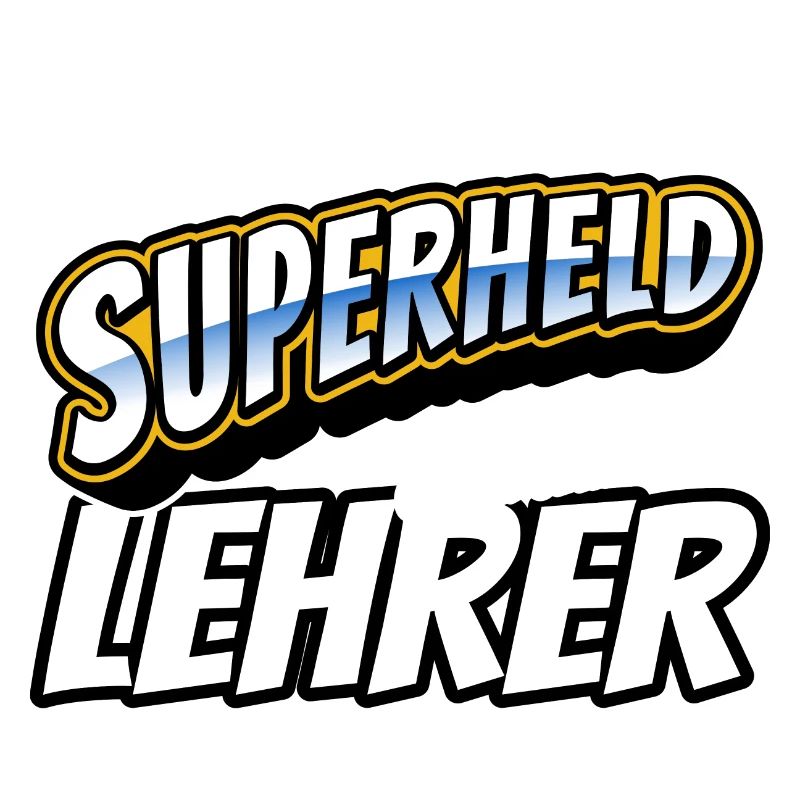 Superheld, clever getarnt als Lehrer