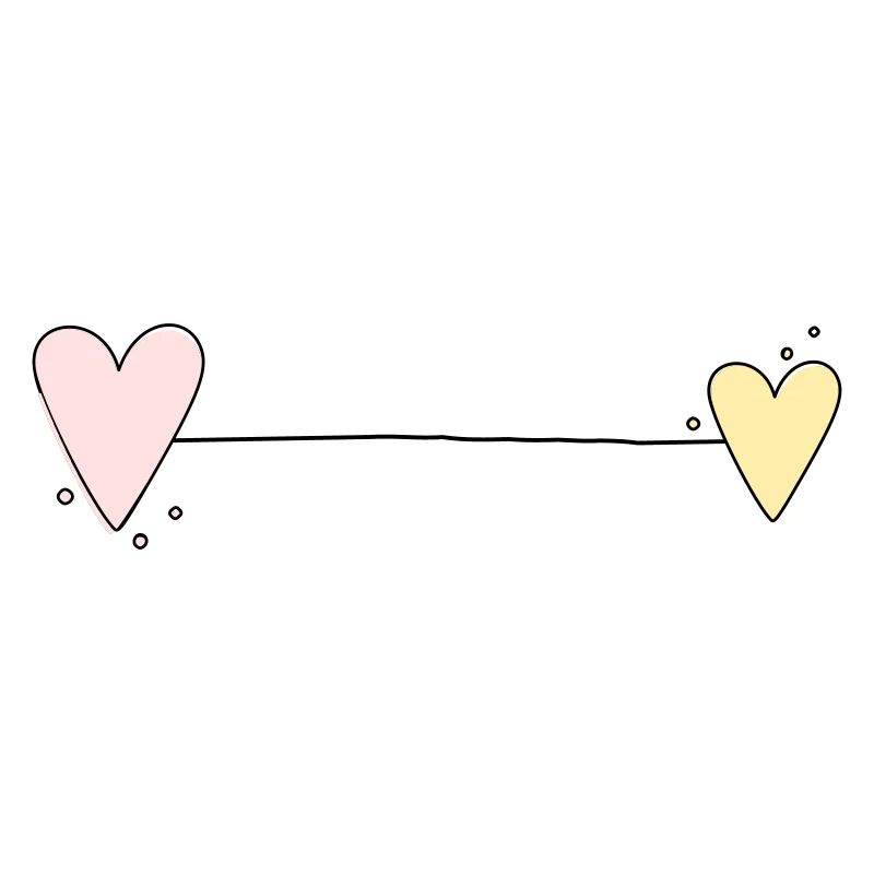 Heart Line Horizontal