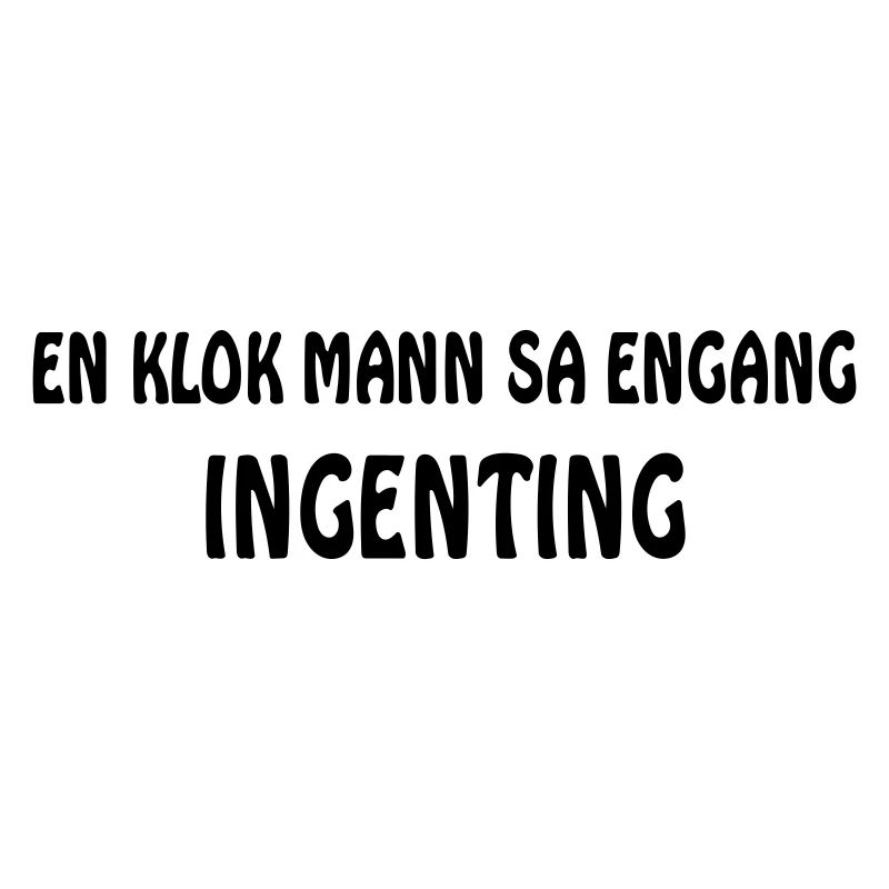 Ein weiser Mann sagte einmal nichts