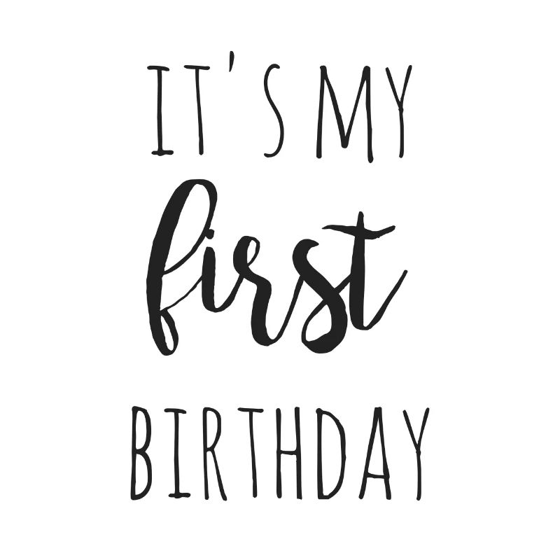è il mio primo compleanno