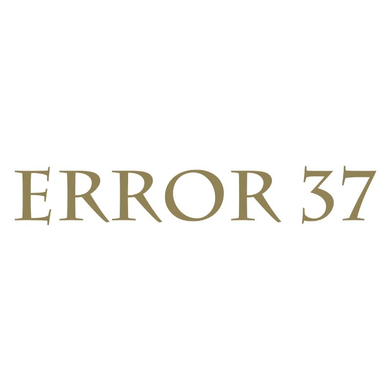 Error 37