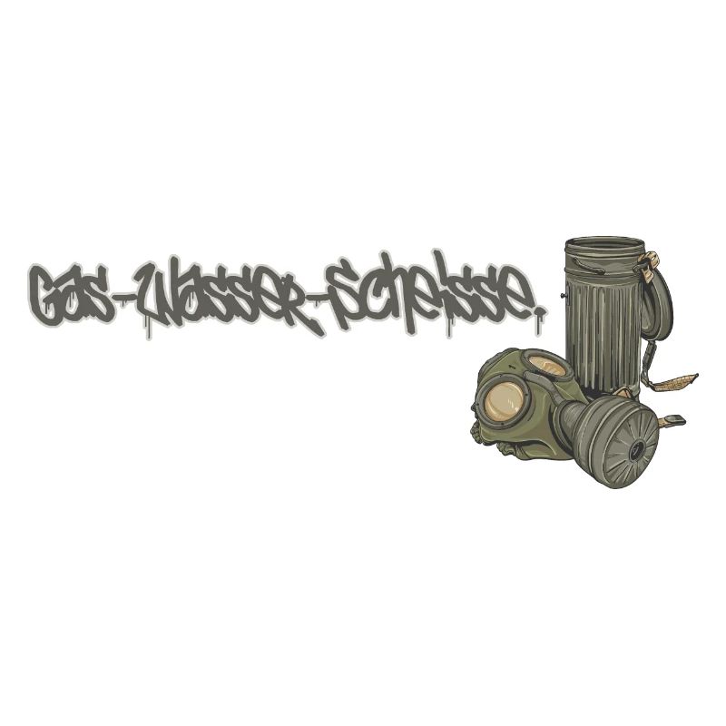 Gaz Eau Merde // Illustration